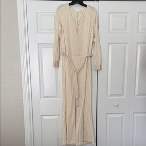 Free People Cream Maxi Dress